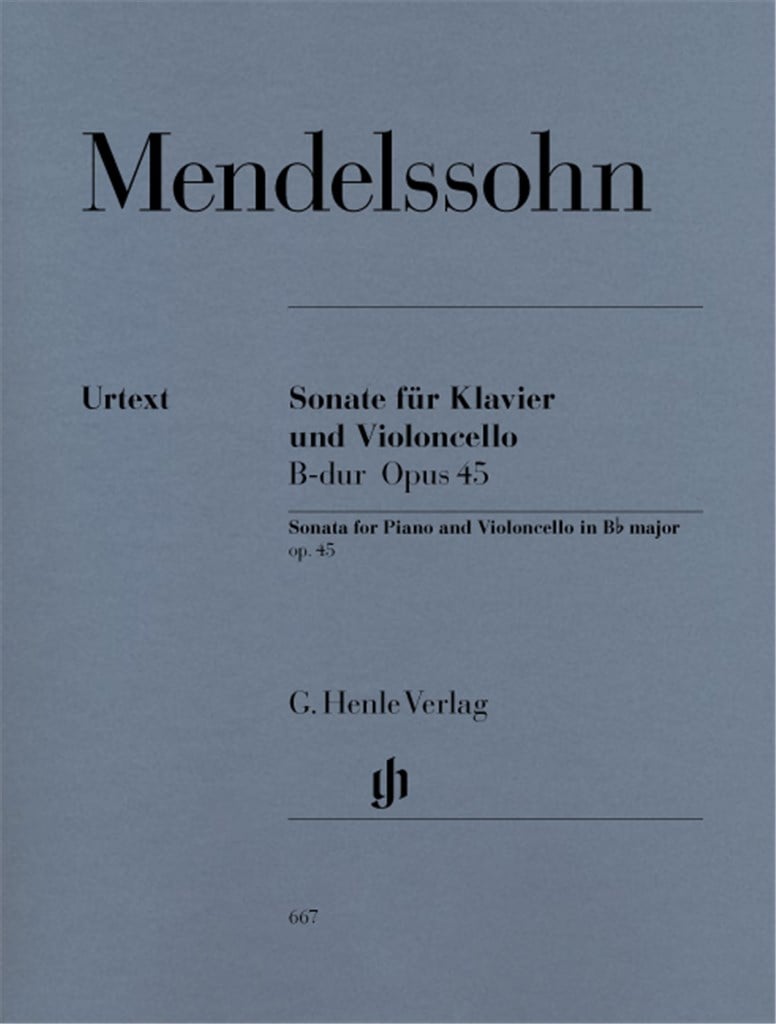 Sonate Bes-Dur Opus 45